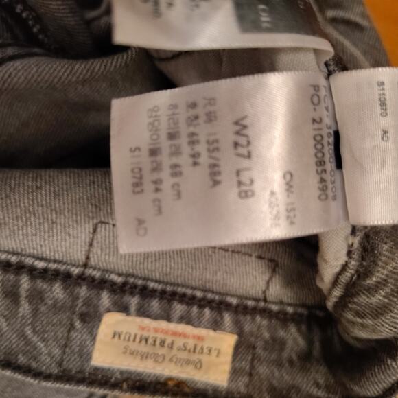 Levi’s 501 Premium – Faded Black/Dark Gray – 27x28 - Picture 5 of 9